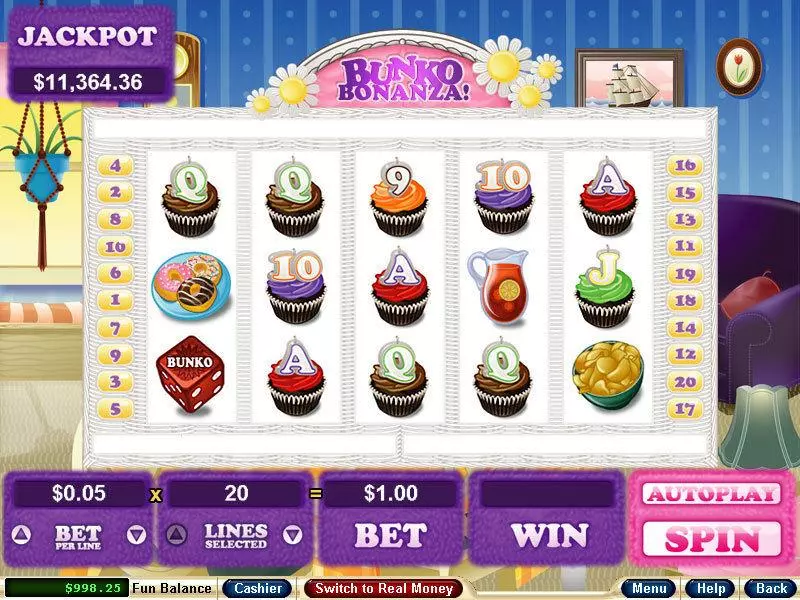 Bunko Bonanza RTG Progressive Jackpot Slot