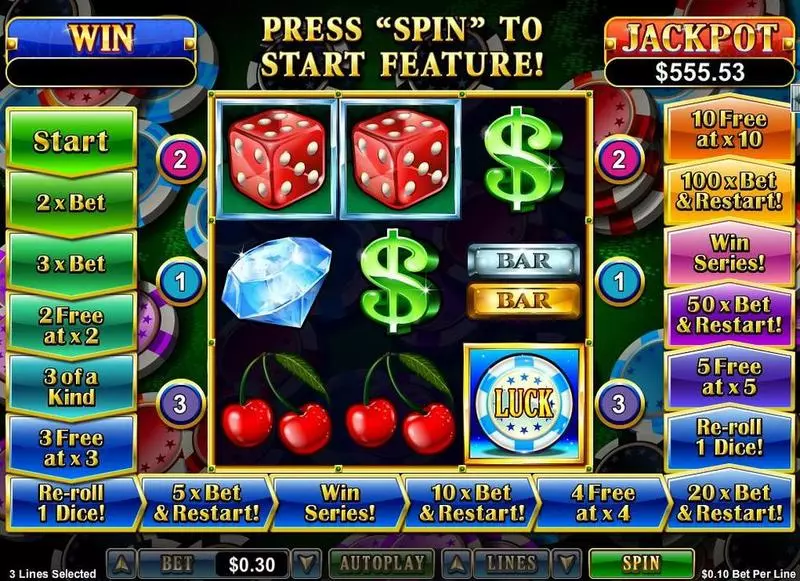 Double Ya Luck RTG Progressive Jackpot Slot