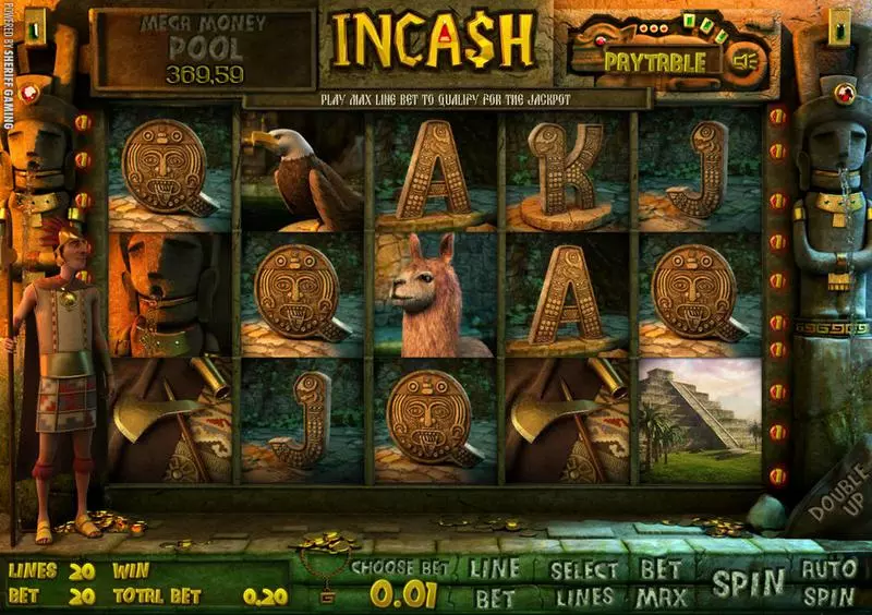 InCa$h Sheriff Gaming Progressive Jackpot Slot
