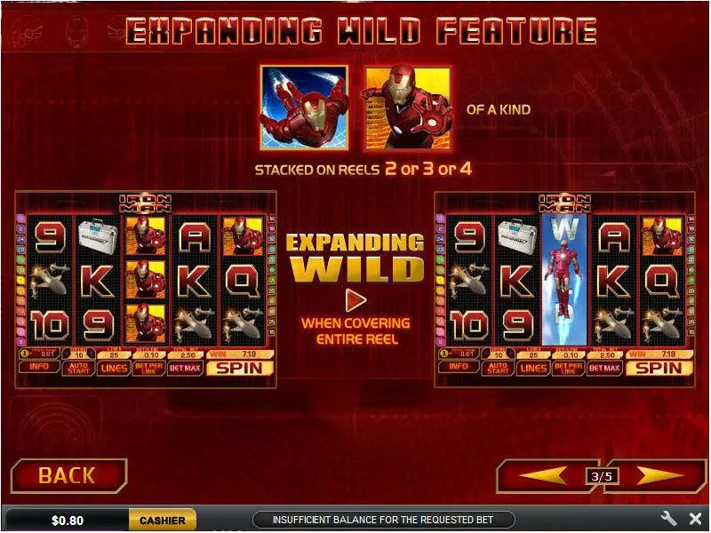 Iron Man PlayTech Progressive Jackpot Slot