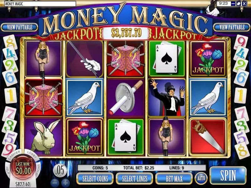 Money Magic Rival Progressive Jackpot Slot