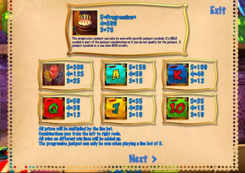Monsters Party Sheriff Gaming Progressive Jackpot Slot