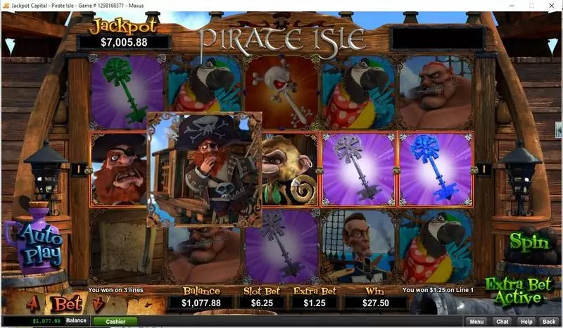 Pirate Isle - 3D RTG Progressive Jackpot Slot