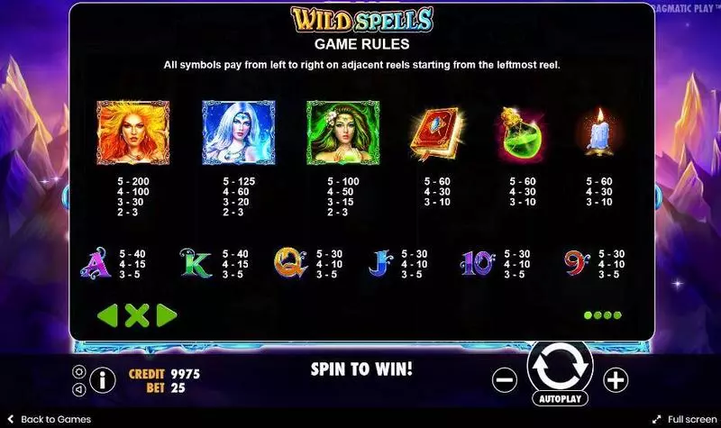 Wild Spells Pragmatic Play Progressive Jackpot Slot
