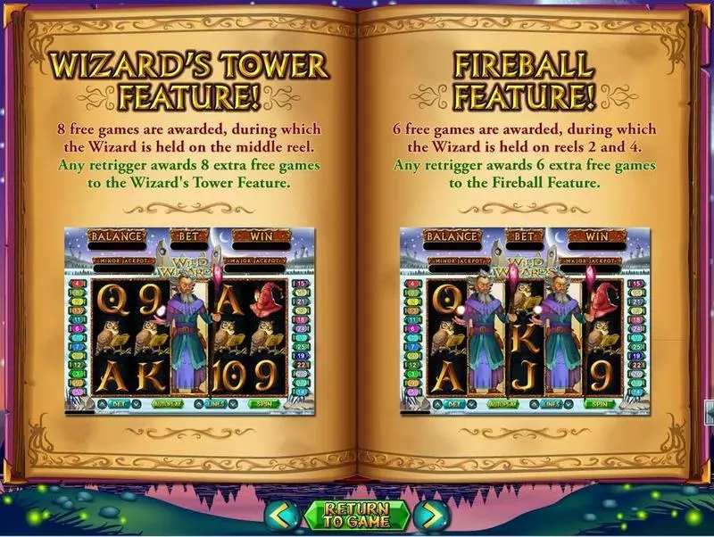 Wild Wizards RTG Progressive Jackpot Slot